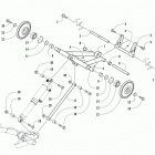 M 8000 MOUNTAIN CAT 162 GREEN Задняя подвеска ,задний рычаг