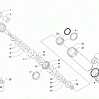 PANTERA 7000 XT LTD BLACK Задняя подвеска ,задний амортизатор