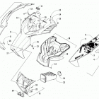 ZR 8000 LTD ES 129 ORANGE Капот и воздуховоды