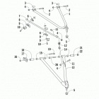 PANTERA 7000 LTD Black (US) Рычаги подвески и стабилизатор