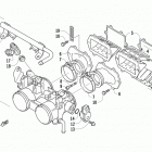 ZR 4000 SNO PRO 129 GREEN Клапан  дросселя в сборе