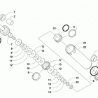 ZR 3000 LXR 129 BLACK Задняя подвеска ,задний амортизатор