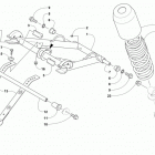 ZR 3000 LXR 129 BLACK Задняя подвеска ,передний рычаг