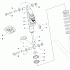 ZR 6000 LTD ES EB 129 Передний амортизатор