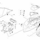 M 8000 MOUNTAIN CAT 162 GREEN Ветровое стекло и панель инструментов