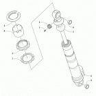 ZR 8000 SNO PRO 129 ES GREEN Передний амортизатор