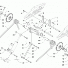 ZR 6000 LTD ES EB 129 Задняя подвеска ,задний рычаг