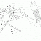 PANTERA 7000 LTD BLACK Задняя подвеска ,передний рычаг