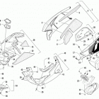 M 8000 SE ES 153 GREEN Поддон и обтекатели