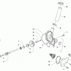 ZR 6000 LTD ES 129 GREEN Помпа и термостат