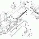 M 6000 SE ES 153 GREEN Тунель ,задний бампер и брызговик