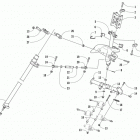 M 8000 MOUNTAIN CAT 162 GREEN Вал руля