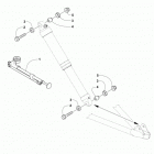 XF 6000 HIGH COUNTRY 141 ORANGE Передний амортизатор