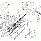 ZR 7000 LTD 137 ORANGE Тунель ,задний бампер и брызговик