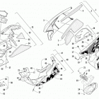 ZR 6000 LTD ES EB 129 Поддон и обтекатели