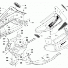LYNX 2000 LT Black (US) Поддон и обтекатели
