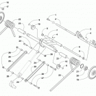 PANTERA 7000 XT LTD BLACK Задняя подвеска ,задний рычаг
