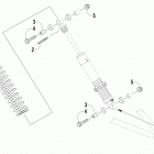 PANTERA 7000 LTD BLACK Передний амортизатор