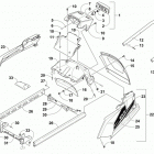 LYNX 2000 LT Black (US) Задний бампер ,багажник