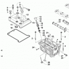 BEARCAT 3000 LT BLUE Головка цилиндра и распред.вал