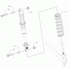 ZR 8000 SNO PRO 129 ES GREEN Передний амортизатор