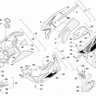 M 8000 MOUNTAIN CAT 162 GREEN Поддон и обтекатели