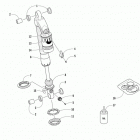 ZR 6000 RR ES 129 GREEN Передний амортизатор