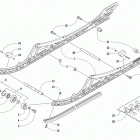 XF 6000 HIGH COUNTRY 141 ORANGE Рельс скольжения и гусеница