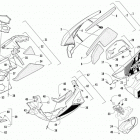 XF 6000 HIGH COUNTRY 141 ORANGE Поддон и обтекатели