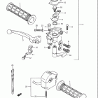 LT80 Front brake lever