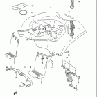 LT80 Rear fender (model m / n / p / r / s)