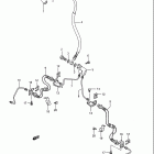 LT-F4WDX King Quad Передние тормозные трубки