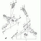 LT-4WD Quad Runner Rear suspension arm (model j / k / l / m / n / p /...