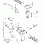 LT-F4WDX King Quad Рулевые переключатели