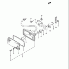 LT-F4WDX King Quad Задний фонарь