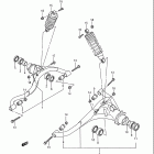LT-F4WDX King Quad Задняя подвеска