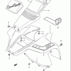LT80 Front fender (model m / n / p / r)