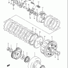 LT-F4WDX King Quad Сцепление