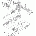 LT-F4WDX King Quad Secondary gear - propeller shaft (model s)