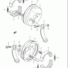 LT80 Передний тормоз
