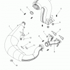 S17SJA5B 550 WIDETRAK/LX ALL OPTIONS Глушитель