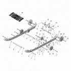 S17SJA5B 550 WIDETRAK/LX ALL OPTIONS Подвеска задняя