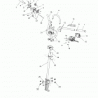 S17SJA5B 550 WIDETRAK/LX ALL OPTIONS Steering, handlebar and post
