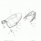S17MBX6JSA/JEA 600 RACER/INTL Body, seat asm. - s17mbx6jsa  /  jea (600460)