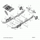 S17DDJ8 800 SWITCHBACK PRO X/INTL ALL OPTIONS Suspension, rear and track - s17ddj8 all options (...