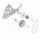 S17EFK6 600 AXYS PRO RMK 155 ALL OPTIONS Drive train, quickdrive belt system - s17efk6 all ...