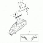 S17CED5 550 INDY LXT ALL OPTIONS Body, windshield  /  mirrors - s17ced5 all options...