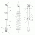 S17EFK6 600 AXYS PRO RMK 155 ALL OPTIONS Suspension, shock, ifs - s17efk6 (600056)