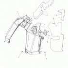 S17EFN8/EFT8 800 AXYS RMK ASSAULT 155 ALL OPTIONS Body, console - s17efn8  /  eft8 all options (6000...