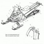 S17EFN8/EFT8 800 AXYS RMK ASSAULT 155 ALL OPTIONS Body, decal, snow check opt. (orange side panel, b...